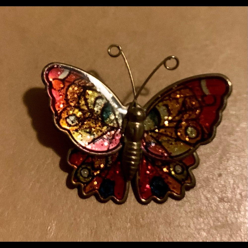 Butterfly pin